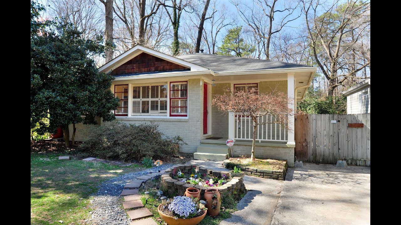 Home for Sale in East Atlanta 703 Gresham Avenue YouTube