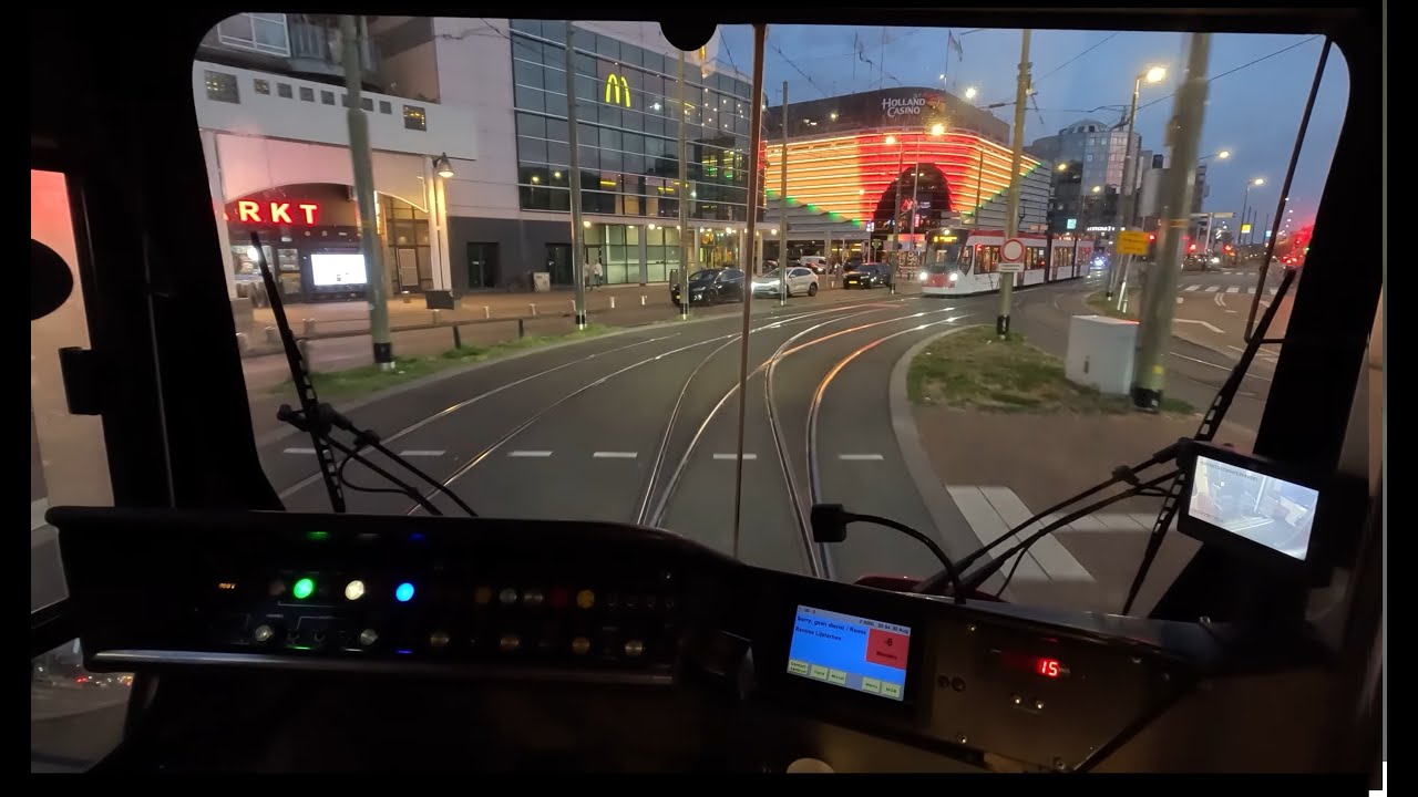 🚊Out of Service to the Depot | Buiten dienst rit naar remise Lijsterbes | by night | 2024
