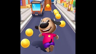 Talking Dog: Puppy Surfs Runner Android Game screenshot 3