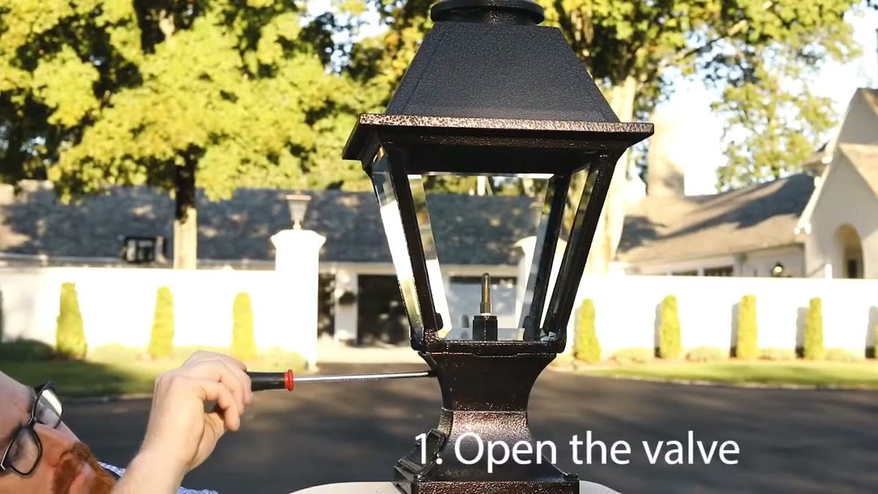 American Gas Lamp Works - How to Turn On A Gas Lamp?