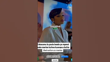 Tabasamu La Paula Baada Ya Mpenzi Wake Kuitwa Kwaajili Ya Kuzungumza Chochote 