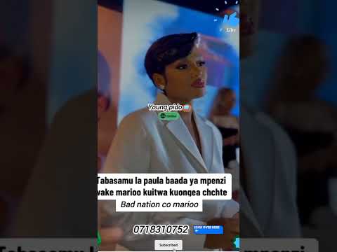 Tabasamu La Paula Baada Ya Mpenzi Wake Kuitwa Kwaajili Ya Kuzungumza Chochote