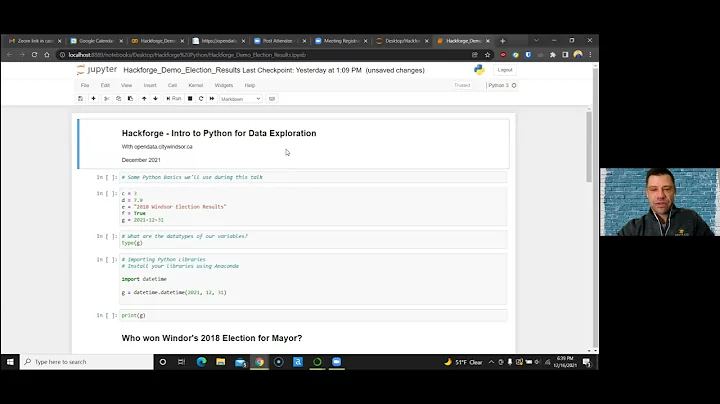 Data Analysis with Python and Jupyter Notebooks