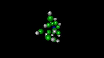 Molecular dynamics simulation of water like dipoles in a positively charged cluster