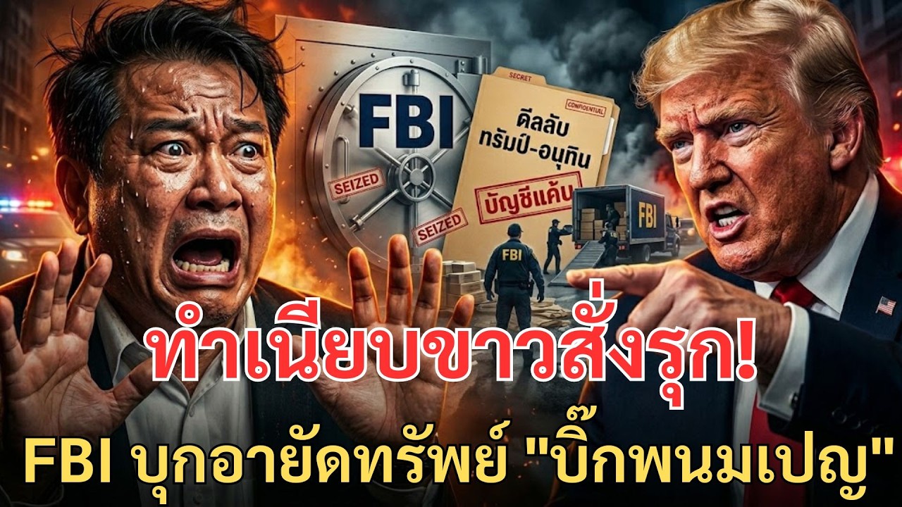 ทำเนียบขาวสั่งรุก! FBI บุกอายัดทรัพย์ 