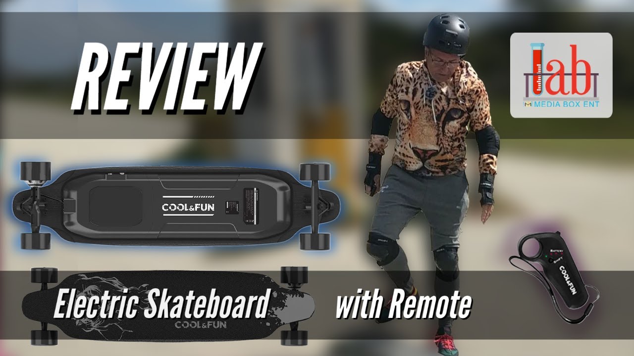 Electric Skateboard with Remote Control YouTube