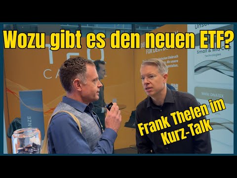 Frank Thelen on his new AI ETF and why he blocked me 😮😀