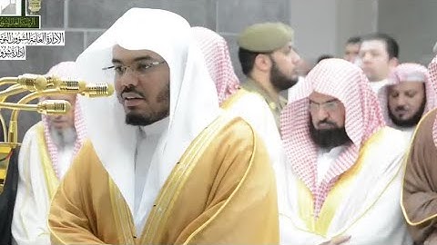 ﴿ذلك عيسى ابن مريم قول الحق الذي فيه يمترون﴾ ياسر الدوسري يفاجئ المصلين بتلاوة تاريخية