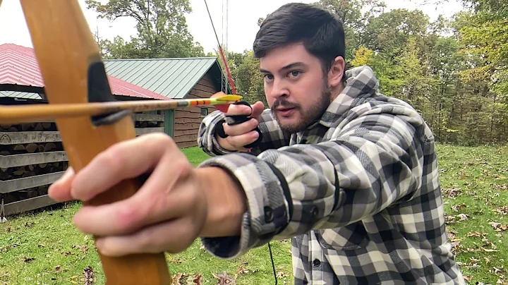 I MADE MY FIRST OSAGE SELF BOW !!!