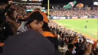 The Giants game on 10/25/12