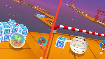 Sky Rolling Ball 3D - All Levels 163-166, SpeedRun Gameplay, Android IOS, Amaizing Ball Game