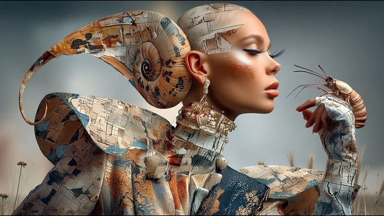 I MET YOUR GAZE IN A GARDEN OF FLAMES - ORIGINAL LYRICS, SURREAL MUSIC VIDEO & AI ART