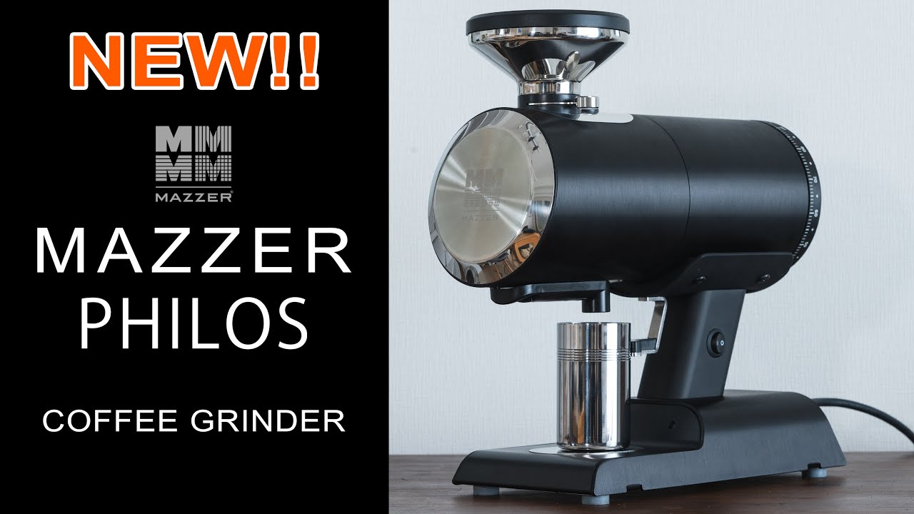 取寄品】MAZZER（マッツァ）グラインダー Philos(フィロス) BLACK - mp