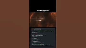 🚀 Create a Stunning Shooting Star Animation with HTML, CSS & JavaScript! 🌠✨
