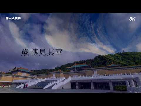 台灣首支真8K影片 - 國立故宮博物院 x SHARP 8K 游魚轉心瓶（中文篇）