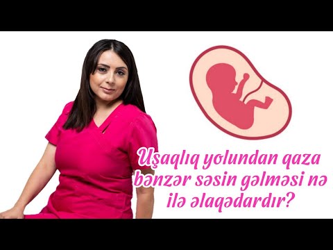 Uşaqlıq yolundan qaza bənzər səsin gəlməsi nə ilə əlaqədardır?