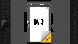 Creative logo design ideas using Adobe Illustrator or CorelDRAW#shorts #usa #america #canada #europe