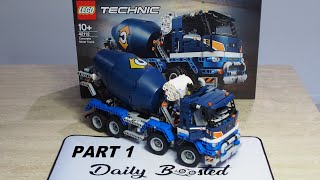 LEGO Technic Concrete Mixer Truck (42112) LIVE Build Part 1