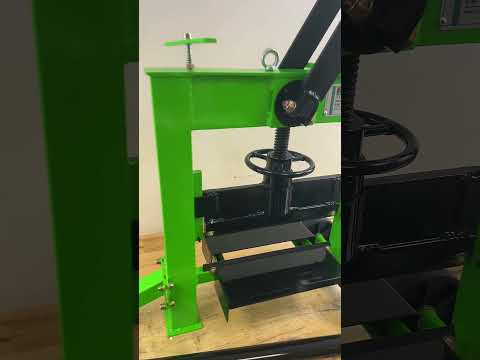 Каменерізний верстат ручний ZIPPER ZI-SKN330W Колун для бруківки Каменеріз, видео 1