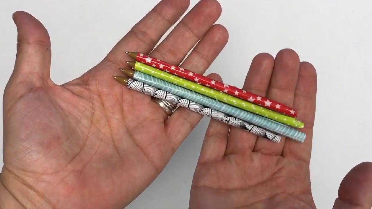Customiser des stylos bic - YouTube