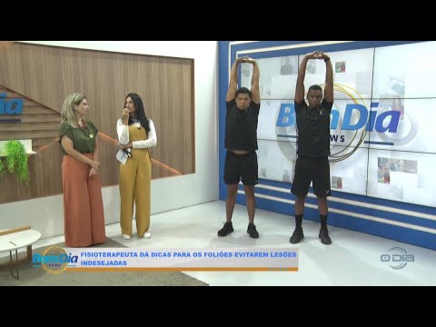 Fisioterapeuta orienta foliões do Carnaval para evitarem lesões indesejadas 26 02 2025