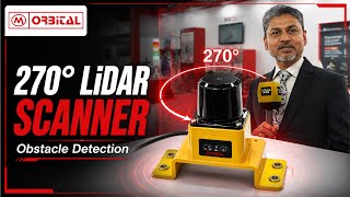 Industrial LiDAR Scanner for Robot Navigation & Collision Avoidance | Orbital Mekatronik