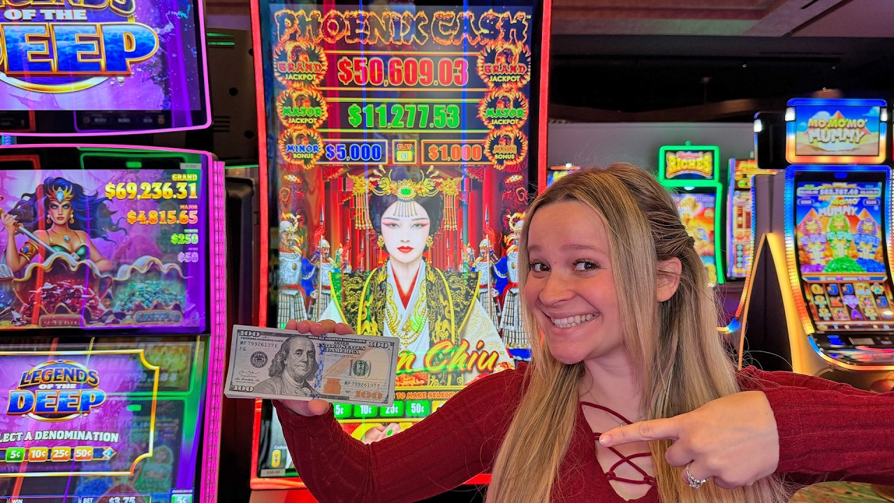 Beating Hubby's $22,000 Jackpot On Phoenix Cash!