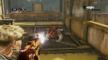 THEY THOUGHT I HAD A AIMBOT - GEARS OF WAR 3