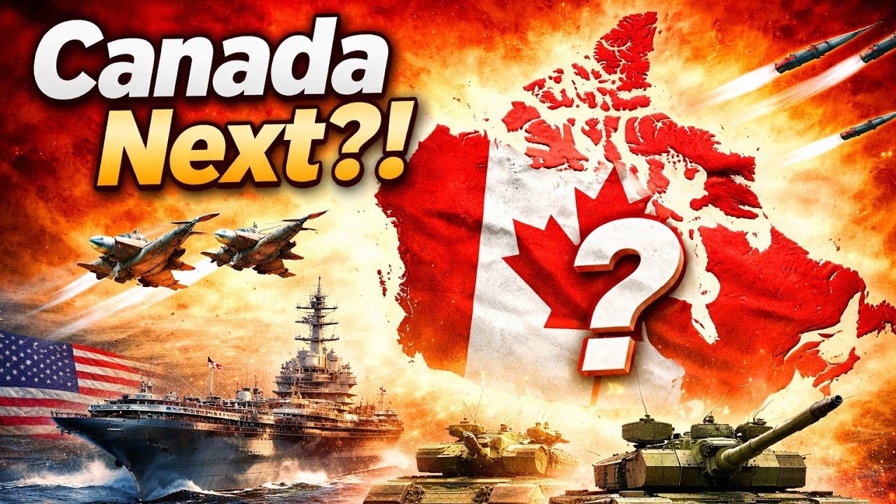 Is Canada Next? After Greenland Chaos — Trump Eyes NATO Ally!”
