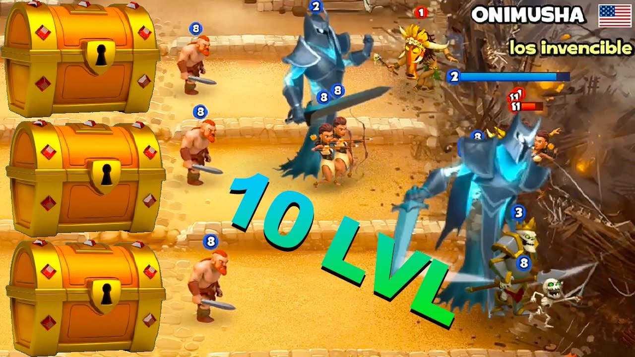 Castle Crush Gameplay Walkthrough Part 20 Battle 7 VS 10 LVL