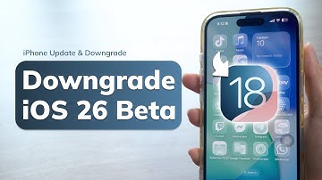 How to Delete iOS 26 Beta Update on iPhone - Downgrade iOS 26 Without Losing Data