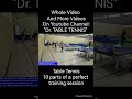 planning table tennis session #tabletennistraining #pingpongtraining #trainingtabletennis