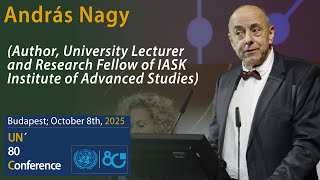 András Nagy Author, University Lecturer And Research Fellow Of Iask Institute Of Advanced Studies