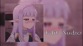 Edit audios that will make your imagination go wild👑✨