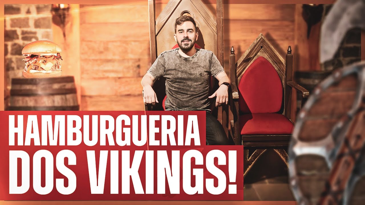 HAMBURGUERIA DOS VIKINGS | Taverna Medieval e o FAMOSO HAMBÚGUER DE JAVALI em SP