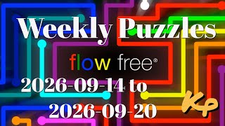 Flow Free - Weekly Puzzles - Extreme Rectangle - 2026-09-14 to 20 - September 14th to 20th 2026 screenshot 5