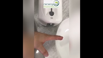 Renergise automatic hand sanitizer dispenser machine high volume 1000 ml for alcohol hand sanitizer