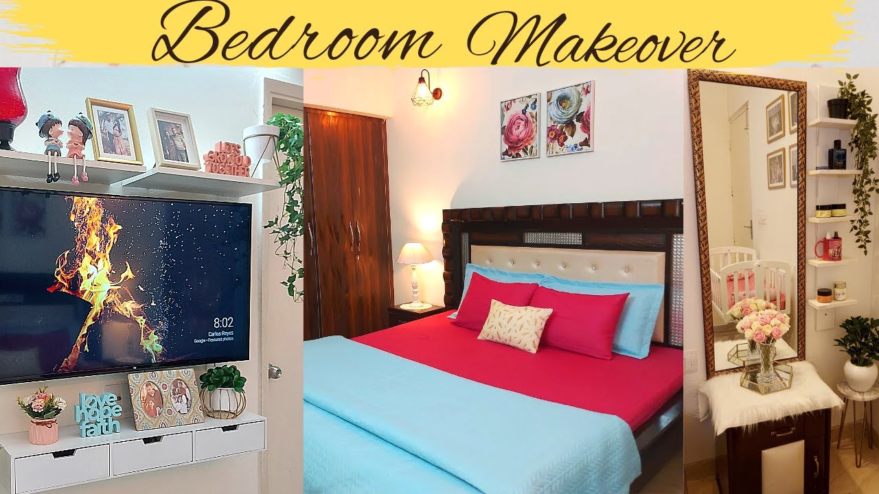 Bedroom Makeover On a Budget Bedroom Decorating Ideas NitzLifeStyle YouTube