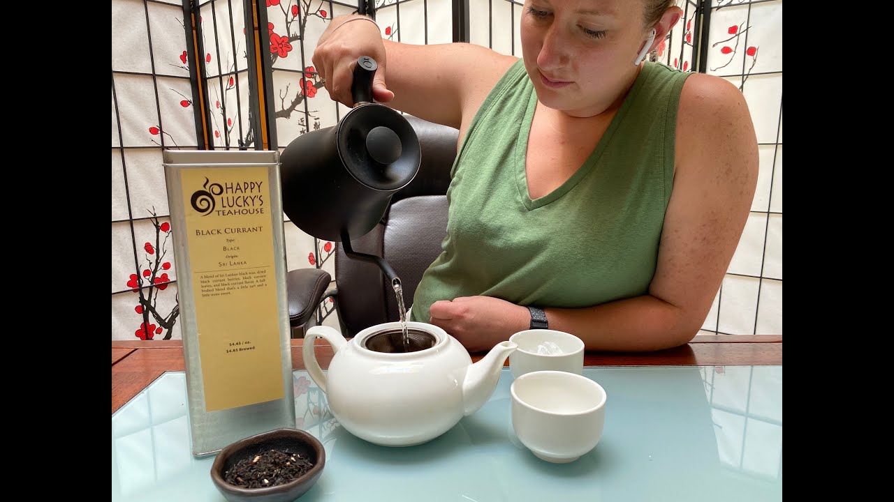 Black Currant: A Sip of Pie  |  Happy Lucky's Teahouse