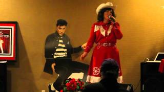 Patsy Cline tribute artist sings 'Your Cheatin' Heart' Nov 2015