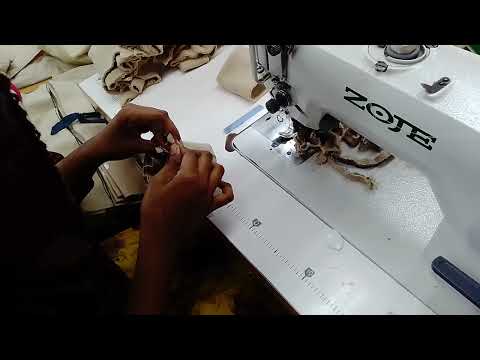 Servicing rib cuff padding jacket