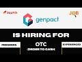 Genpact Hiring for O2C Profile | SquNik