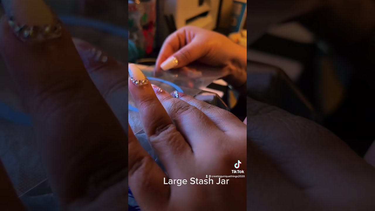 Custom Large Stash Jar