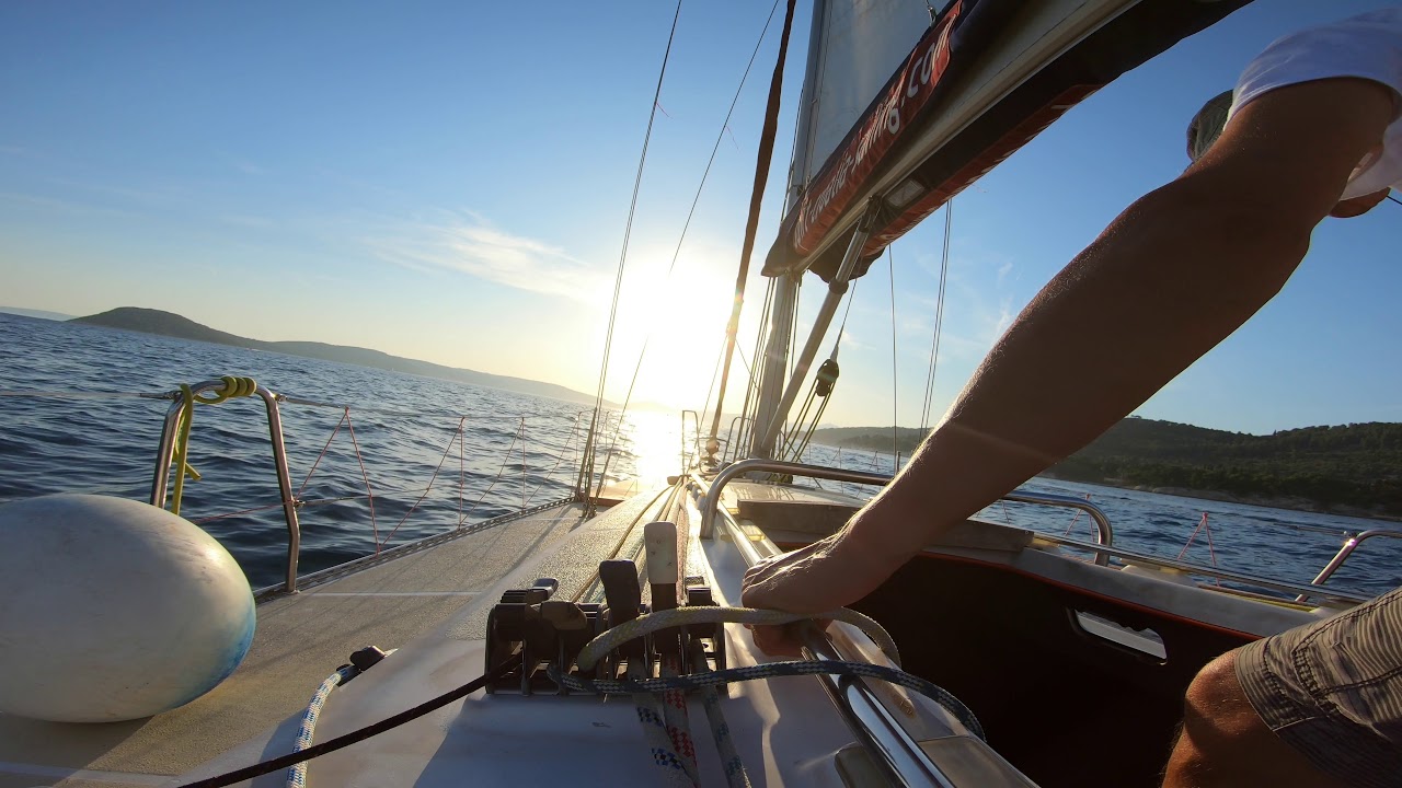 Sailing in Split, Croatia GoPro Hero 7 Black Footage YouTube