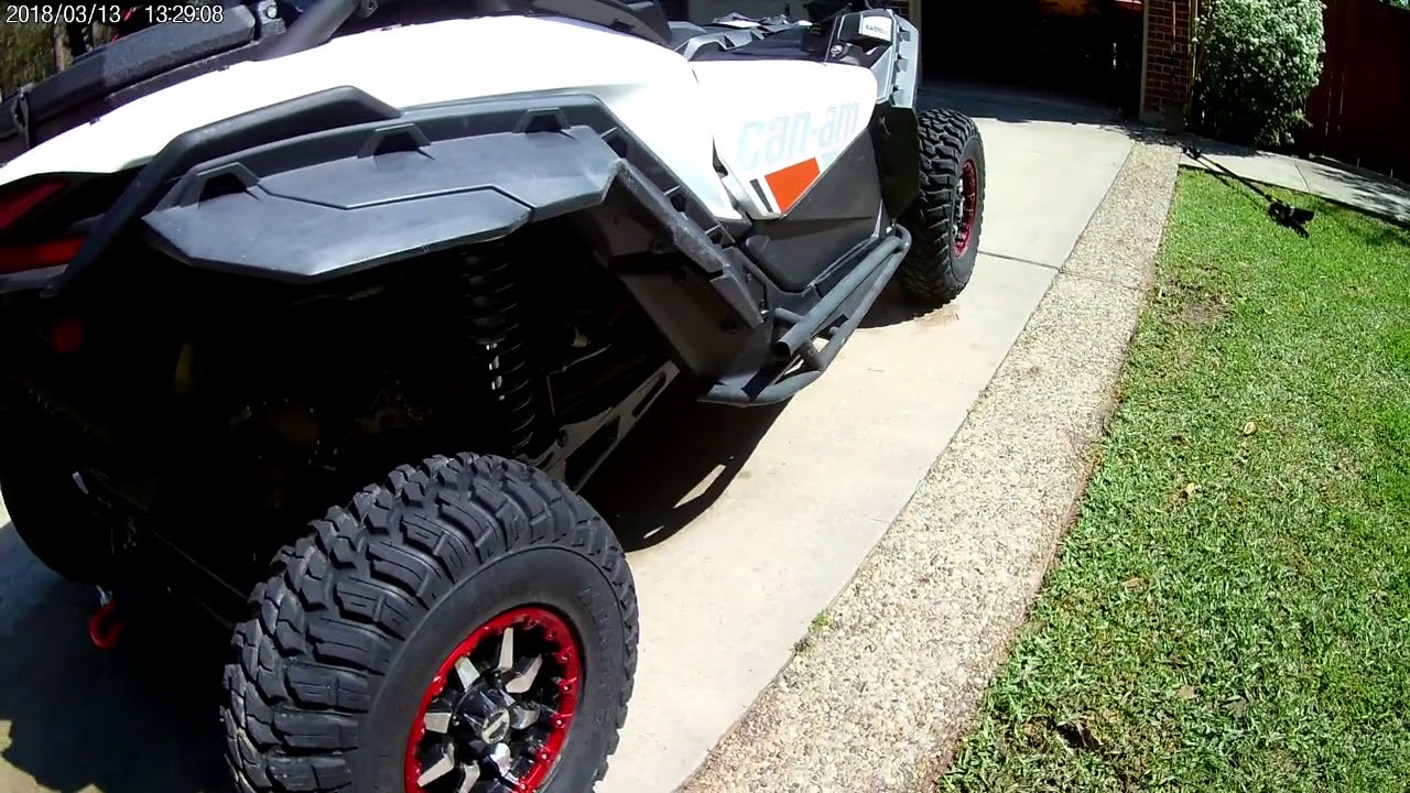 Can Am Maverick X3 OEM Rock Sliders Review YouTube