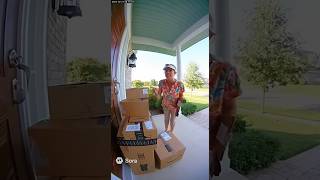 Doorbell Cam Footage Angry Hoa Lady Loses It Over Amazon Boxes