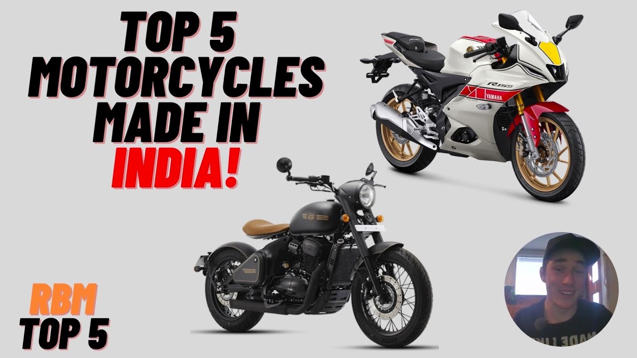 TOP 5 Coolest Motorcycles Made In INDIA YouTube