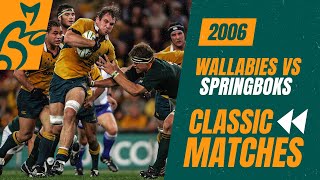 Wallabies vs Springboks | 2006 - Game 1 | Classic Matches