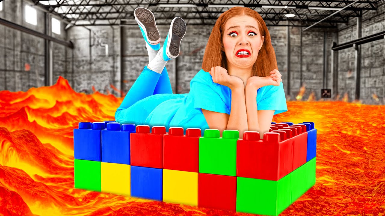 لعب لعبة الحبار في تحدي الحياة الحقيقية | مواقف مضحكة PaRaRa Challenge