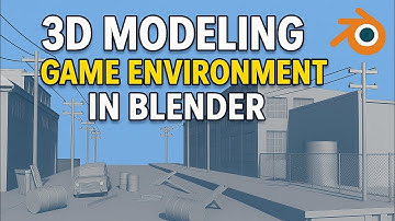 How to Model a Game Environment in Blender Step by Step